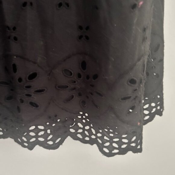 LOFT Eyelet Swing Dress L - Picture 9 of 9